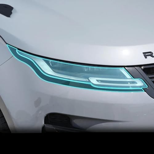 LXHZNB Auto-Außenscheinwerfer-TPU-Schutzfolie, Kratzfeste Reparaturfolie, Zubehör, für Land Range Rover Evoque 2015–2023 von LXHZNB