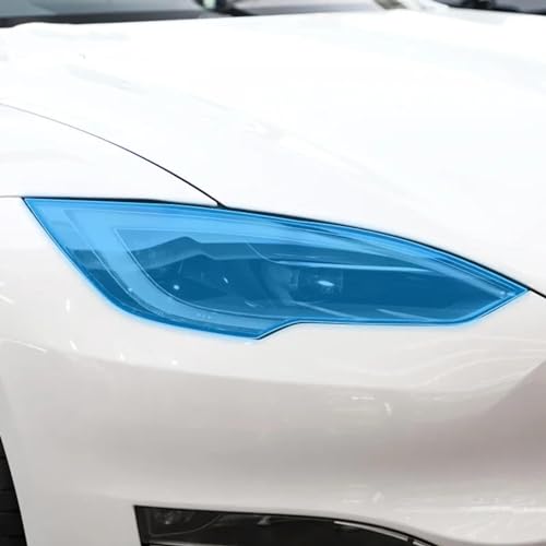 LXHZNB Auto-Außenscheinwerfer-TPU-Schutzfolie, Kratzfeste Reparaturfolie, Zubehör, für Tesla Model S 2022–2023, Autozubehör von LXHZNB