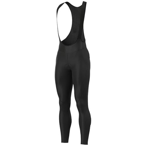 LXKSZYUFC Trägerhose Fahrradhose Team Winter Fleece Fahrradbekleidung Radsport-Trägerhose Triathlonhose Fleece-Shorts Trägerhosen Radsport(Black,S) von LXKSZYUFC