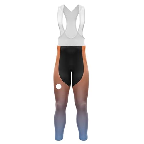 LXKSZYUFC Trägerhose Professionelle Radfahren Bib Frauen Fahrrad Hosen Frühling Sommer Hohe Taille Hohe Elastizität Schnell Trocknend Hosenträger Straße Trägerhosen Radsport(Orange,XXXL) von LXKSZYUFC