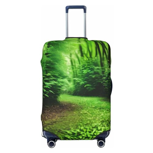 LXqlSS Green Nature Gepäckabdeckungen für Koffer zugelassen, Kofferabdeckung, passend für 45,7 - 81,3 cm (18-32 Zoll) Gepäck, Grün Natur, XL, Green Nature, XL von LXqlSS