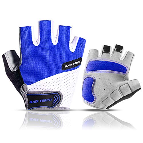 LY4U Fahrradhandschuhe, MTB Handschuhe Herren, Fahrradhandschuhe Sommer, Fngerlose Handschuhe für Herren und Damen, Blau M LY4U Fahrradhandschuhe, MTB Handschuhe Herren, Fahrradhandschuhe Sommer, Fngerlose Handschuhe für Herren und Damen, Blau M von LY4U