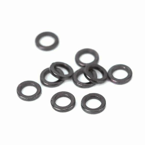 LYEAA 10 Stück Karpfenangeln, runder Rig-Ring, Edelstahl, 2 mm O-Ring, starker Ring, Fliegenfischen, Vorfach, Tippet-Ringe, O-Ring-Set, Fliegenfischen-Zubehör LYEAA 10 Stück Karpfenangeln, runder Rig-Ring, Edelstahl, 2 mm O-Ring, starker Ring, Fliegenfischen, Vorfach, Tippet-Ringe, O-Ring-Set, Fliegenfischen-Zubehör von LYEAA
