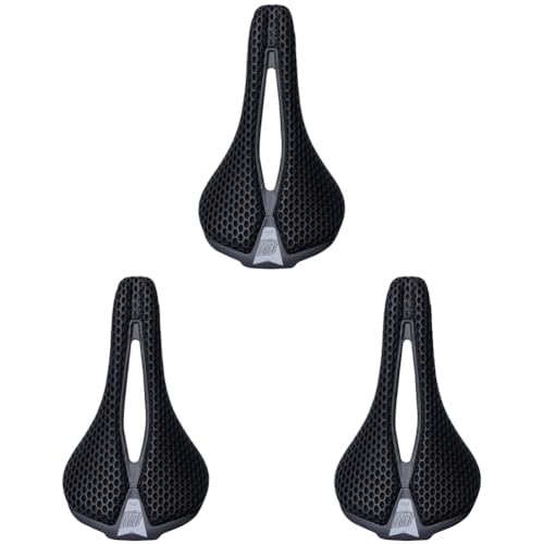 LYEAA Karbonfaser-Fahrradsattel – 3D-Druck, ultraleichtes und bequemes Fahrradsattelkissen für Männer und Frauen von LYEAA
