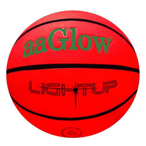 LYEAA Leuchtender Basketball, Größe 7, LED, leuchtet im Dunkeln, für Jugendliche von 8–15 Jahren, für drinnen und draußen von LYEAA