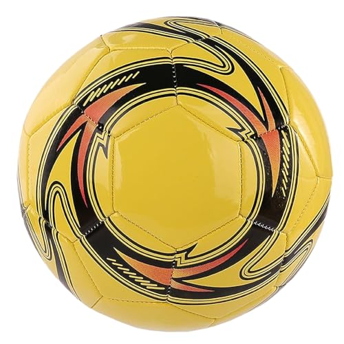 LYEAA Maschinell genähter Fußball, Größe 5, wasserdichter Match-Trainingsfußball, aufblasbarer PVC-Sportball für Sport-Match-Spiele von LYEAA