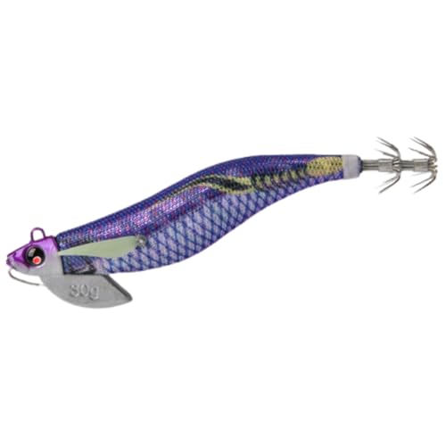 LYEAA Squid Jigs 30 g 130 mm – Premium-Tintenfischköder-Jighaken for Meeresangeln, Garnelen, Oktopus, Tintenfisch von LYEAA