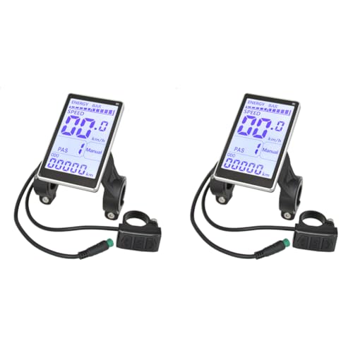 LYEAA Universal Electric Scooter LCD Display Screen Panel for Mountain E-Bike Parts Waterproof Cycle Computer von LYEAA