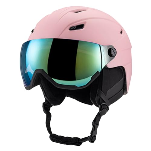 LYEAA Winter-Skihelm mit Brille für Herren und Damen, Jugend – Schutzschaum Sicherheitsausrüstung Skihelm von LYEAA