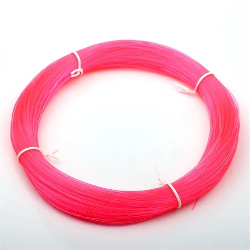 Angelschnur Extra Dicke 100 m große Angelschnur, 0,6–1,8 mm, Nylon-Monofilament, Meeresfischerboot, Angelzubehör, Pesca-Drachenschnur zum Angeln(Pink,Size80) von LYHYDMA