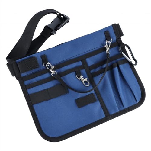 Gürteltasche für Krankenschwestern Gürteltasche, multifunktional, Oxford-Stoff, Pflegezubehör, Taillentasche for Arbeitsbedarf.(Blue) von LYHYDMA