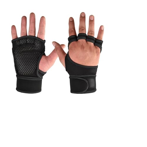 LYHYDMA Fitness-Handschuhe Gewichtheben Männer/Frauen Halbfinger Handschuhe Gym Workout Training Bodybuilding Handschuhe Hantel Fitness Halbfinger Hand Schutz(XL) von LYHYDMA