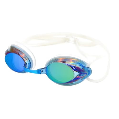 LYHYDMA Schwimmbrillen Einstellbare Schwimmbrille Neue Männer Frauen Professionelle Anti-Fog UV Brillen Schutz Wasserdichte Silikon Brille(HL) von LYHYDMA