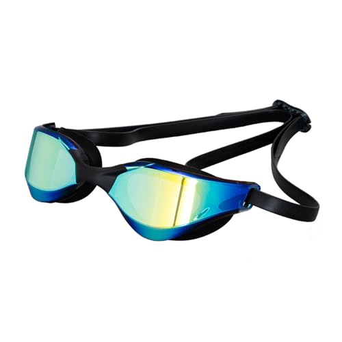 LYHYDMA Schwimmbrillen Schwimmbrille mit großem Rahmen for Erwachsene, Hersteller hochwertiger HD-Antifog-Schwimmbrillen(H3) von LYHYDMA