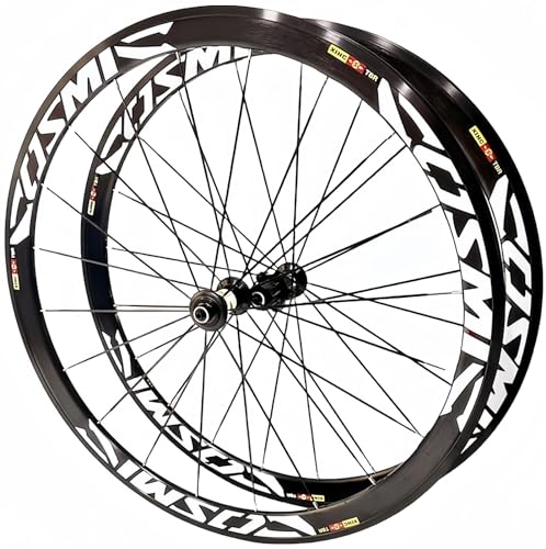 Rennrad Laufradsatz 700C 40/50 MM Aluminiumlegierung C/V Bremsfelge Schnellspanner 20H Naben 120 Klicks für 7 8 9 10 11 Geschwindigkeit 700C,50mm Rennrad Laufradsatz 700C 40/50 MM Aluminiumlegierung C/V Bremsfelge Schnellspanner 20H Naben 120 Klicks für 7 8 9 10 11 Geschwindigkeit 700C,50mm von LYMFCFC