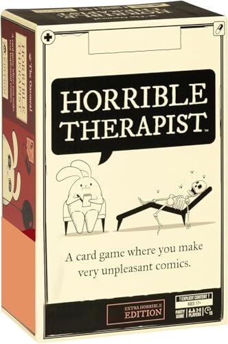 LYSYYOZ Exploding-Kittens Horrible Therapist-Spiel, Partykartenspiel für Erwachsene für 3–8 Spieler für Familienspielabende und geselligen Spaß im Alter, Partyspiele und Familienspielabende,1Pcs von LYSYYOZ