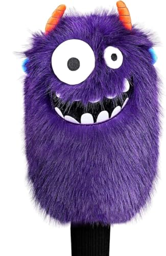 LZFAN Lustige Golfschlägerhaube, Tiere, Plüsch-Schlägerhaube, Fairway-Hybrid-Schlägerhaube, Golfschläger-Kopfbedeckungen, Geschenk für Männer und Frauen, violettes Monster LZFAN Lustige Golfschlägerhaube, Tiere, Plüsch-Schlägerhaube, Fairway-Hybrid-Schlägerhaube, Golfschläger-Kopfbedeckungen, Geschenk für Männer und Frauen, violettes Monster von LZFAN