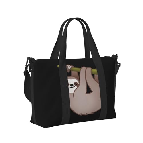 41 x 15 x 29 cm Reisetaschen, Handgepäcktasche, Vogel deutsche Flagge, Reisetasche für Damen und Herren, Ast Cartoon Faultier, Einheitsgröße von LZNJZ