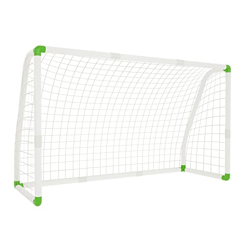 LZQ Fußballtor PVC Fussballtor für Garten Kinder, Allwetter Fussball Tor Wetterfest 245×155×90cm Geeignet für Outdoor LZQ Fußballtor PVC Fussballtor für Garten Kinder, Allwetter Fussball Tor Wetterfest 245×155×90cm Geeignet für Outdoor von LZQ
