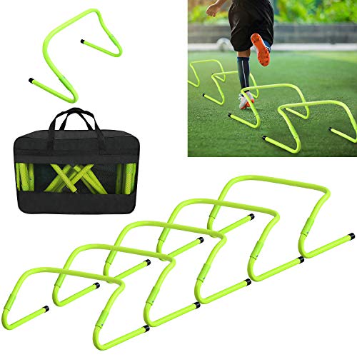 LZQ Koordinationshürden Fußball Hürden Höhenverstellbar Trainingshürden Hürdenlauf Fußball Speed/Agility Training 6er Set LZQ Koordinationshürden Fußball Hürden Höhenverstellbar Trainingshürden Hürdenlauf Fußball Speed/Agility Training 6er Set von LZQ