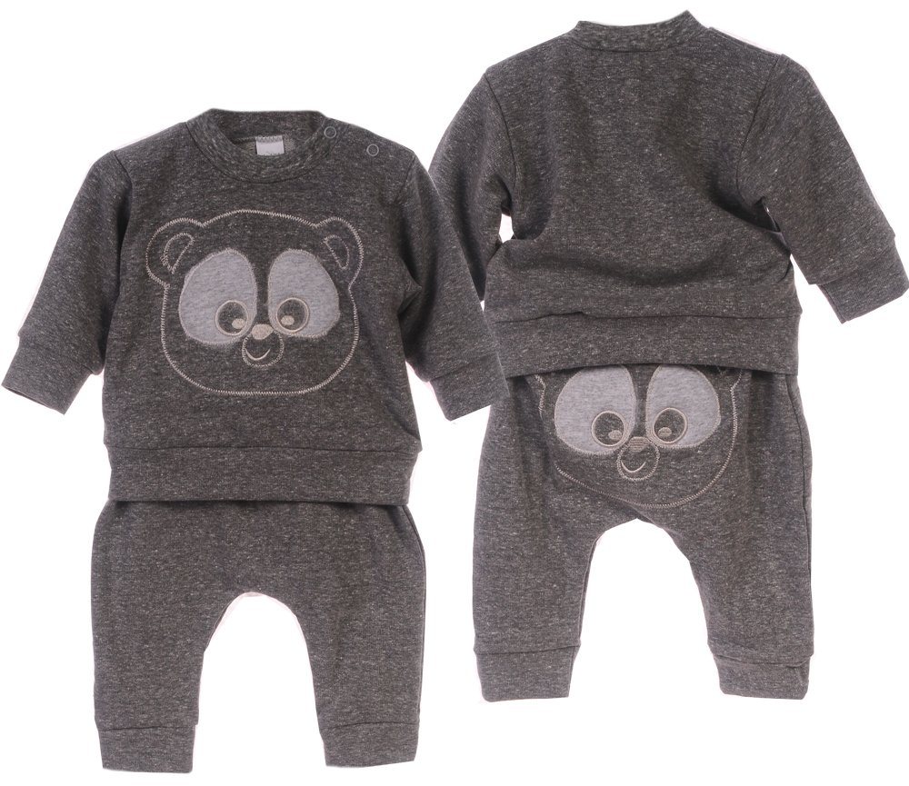 La Bortini Jogginganzug Baby Anzug Pulli und Hose 2Tlg. Set 56 62 68 74 80 von La Bortini