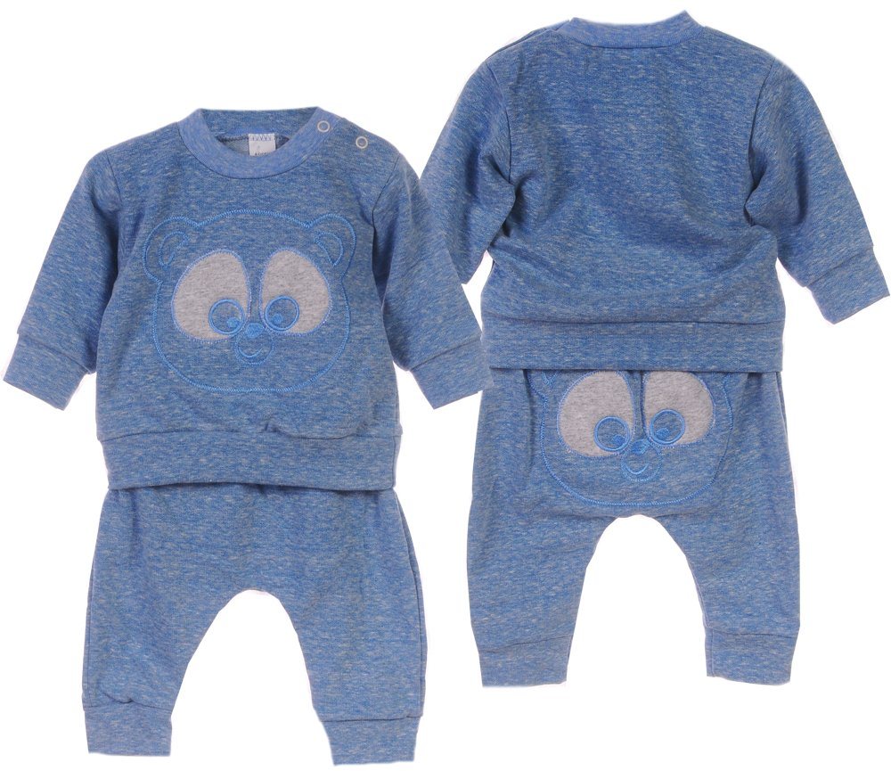 La Bortini Jogginganzug Baby Anzug Pulli und Hose 2Tlg. Set 56 62 68 74 80 von La Bortini