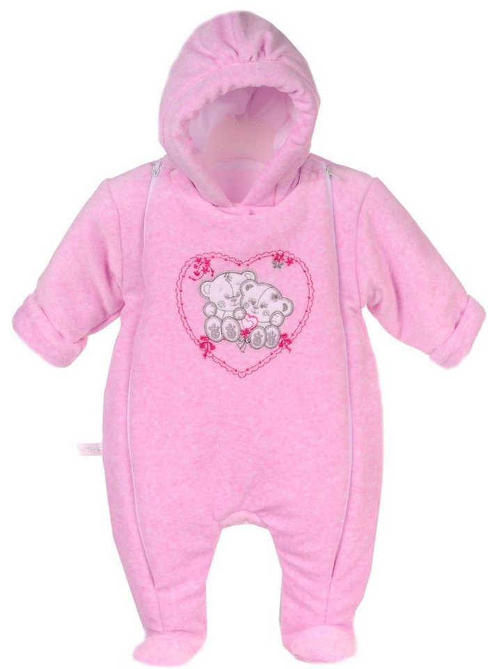 La Bortini Schneeoverall Baby Wagenanzug Nickioverall Overall Schneeanzug 44 50 56 62 68 74 kuschelig weich, warm, mit Bärchen, in Rosa, 44 50 56 62 68 74 La Bortini Schneeoverall Baby Wagenanzug Nickioverall Overall Schneeanzug 44 50 56 62 68 74 kuschelig weich, warm, mit Bärchen, in Rosa, 44 50 56 62 68 74 von La Bortini