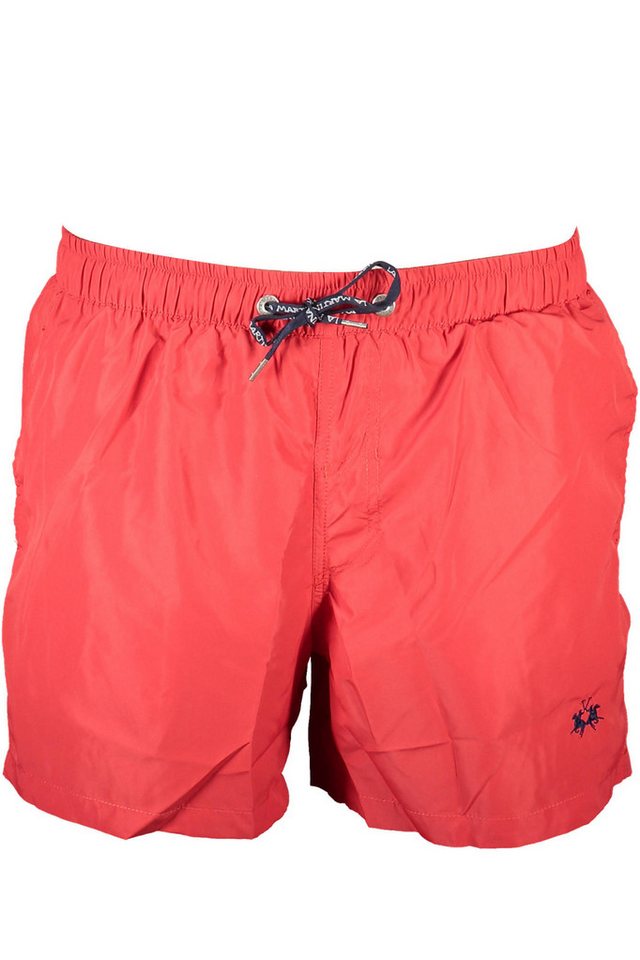 La Martina Badeshorts Herren-Badeslip Rot: Stilvoll & Bequem mit Elastikbund und Stickerei La Martina Badeshorts Herren-Badeslip Rot: Stilvoll & Bequem mit Elastikbund und Stickerei von La Martina