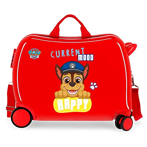 Paw Patrol Playful Kinder-Koffer Rot 50x39x20 cms Hartschalen ABS Kombinationsschloss 38L 2,1kgs 4 Räder Handgepäck Paw Patrol Playful Kinder-Koffer Rot 50x39x20 cms Hartschalen ABS Kombinationsschloss 38L 2,1kgs 4 Räder Handgepäck von PAW PATROL