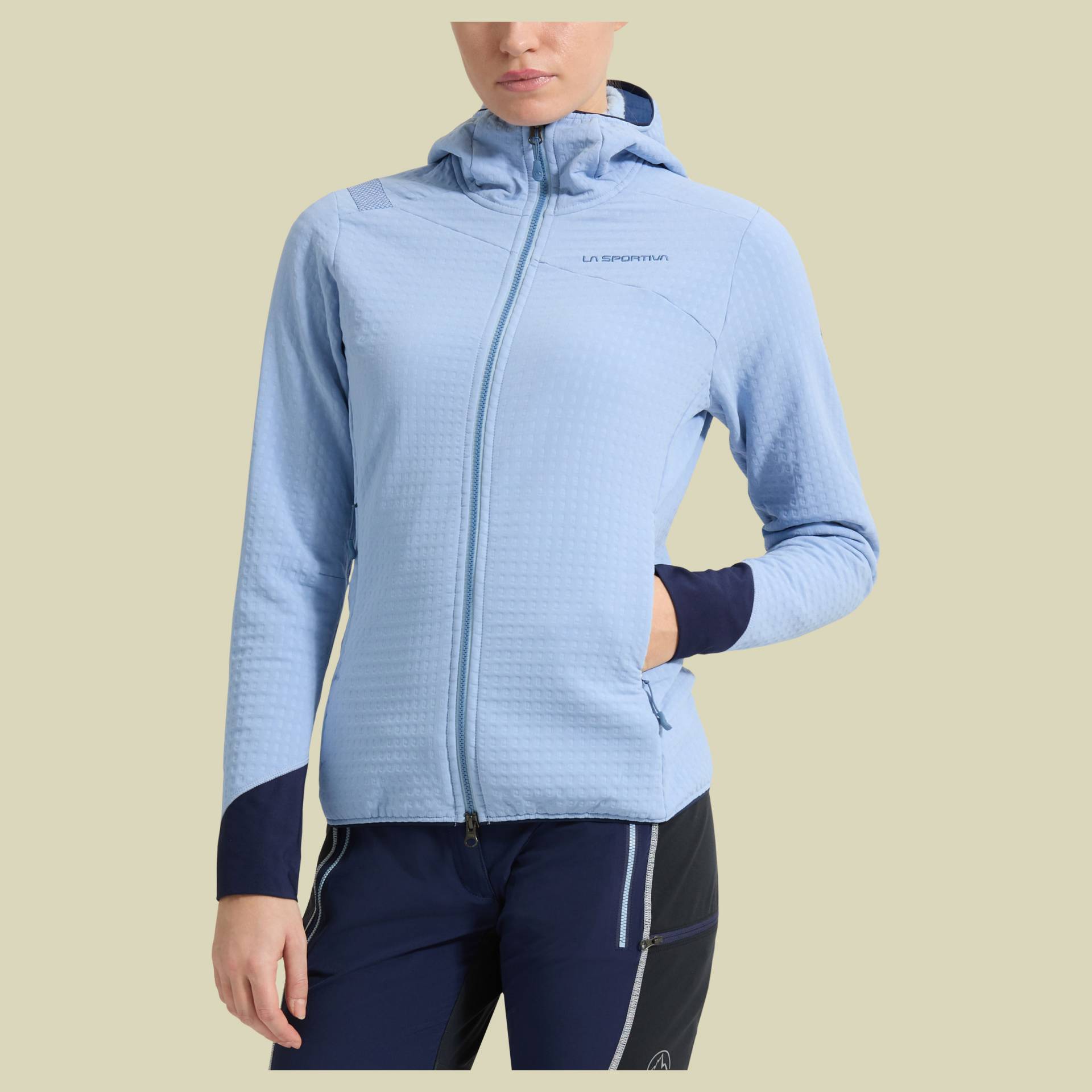 Bristen Thermal Hoody Women M blau - stone-blue/moonlight Bristen Thermal Hoody Women M blau - stone-blue/moonlight von La Sportiva S.p.A.