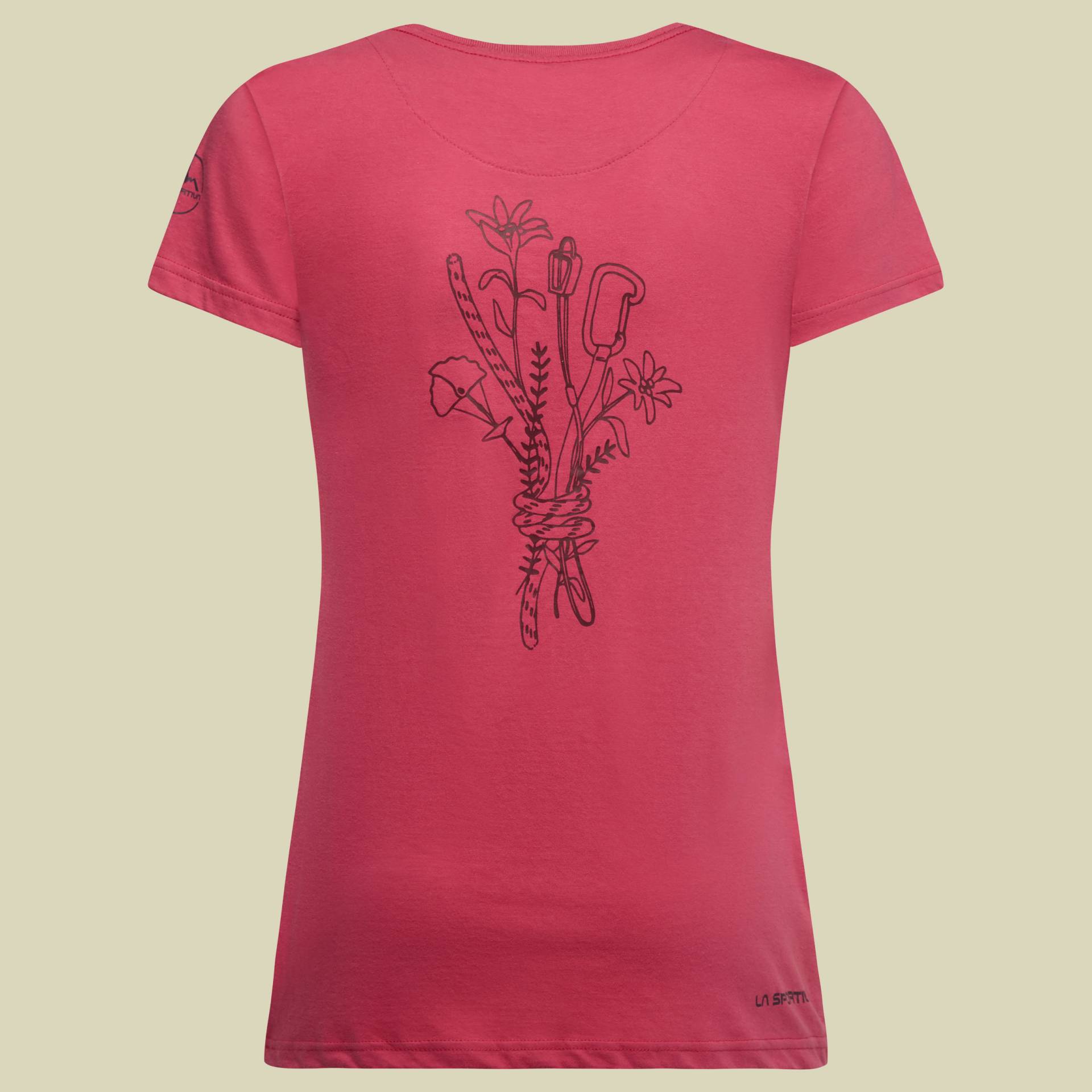 Climb Flower T-Shirt Women M pink - Farbe rosebay von La Sportiva S.p.A.