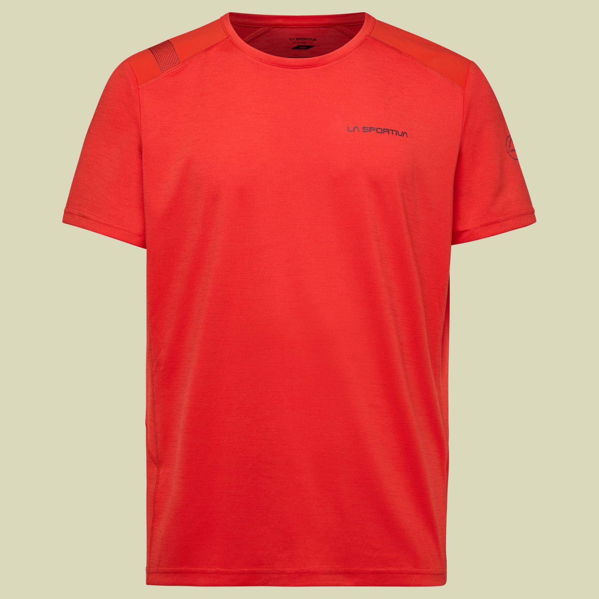 Embrace T-Shirt Men L rot - cherry tomato von La Sportiva S.p.A.