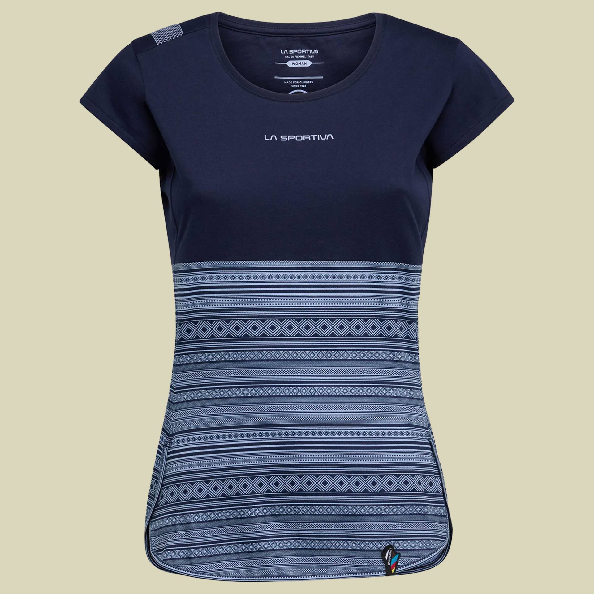 Lidra T-Shirt Women blau M - deep sea von La Sportiva S.p.A.