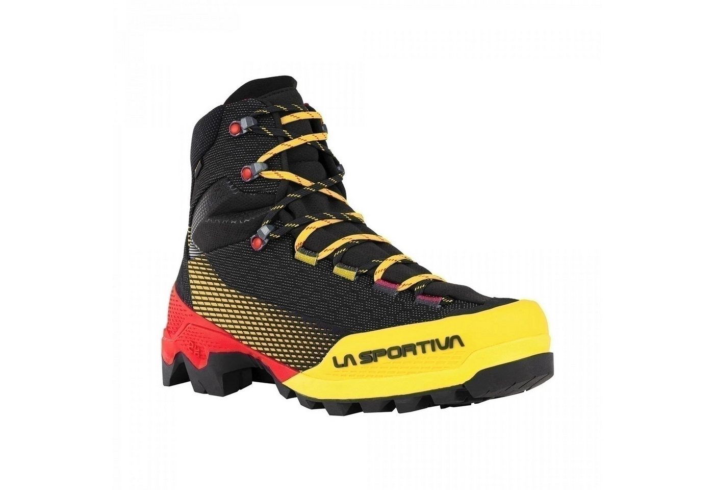 La Sportiva Aequilibrium ST GTX Herren Bergschuh schwarz/gelb Wanderstiefel La Sportiva Aequilibrium ST GTX Herren Bergschuh schwarz/gelb Wanderstiefel von La Sportiva