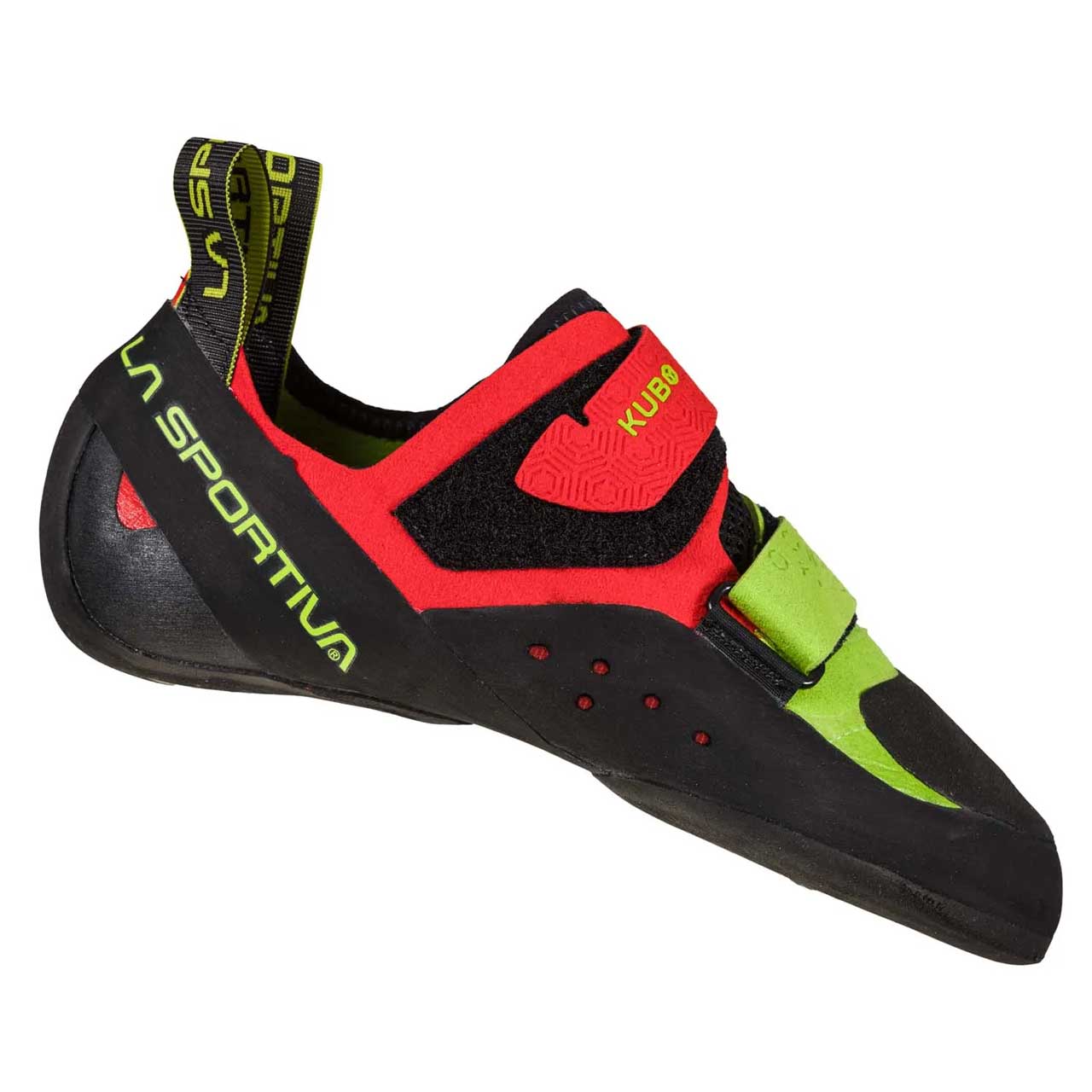 La Sportiva Kletterschuh Kubo - Goji/Neon, 43.5 von La Sportiva}