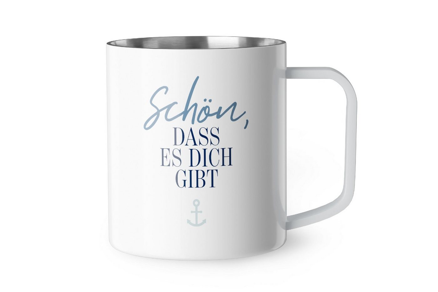 La Vida Tasse Thermobecher Thermotasse Isolierbecher Edelstahl La Vida GLÜCK AHOI, Material: Edelstahl La Vida Tasse Thermobecher Thermotasse Isolierbecher Edelstahl La Vida GLÜCK AHOI, Material: Edelstahl von La Vida