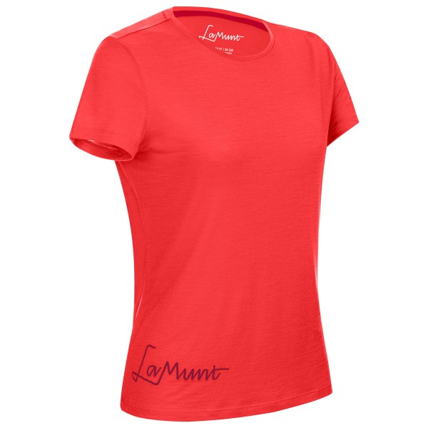 LaMunt - Women's Alexandra Logo Tee - Funktionsshirt Gr 32 rot LaMunt - Women's Alexandra Logo Tee - Funktionsshirt Gr 32 rot von LaMunt