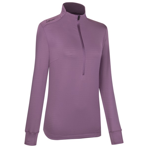 LaMunt - Women's Nora Long Sleeve Zip Tee - Longsleeve Gr 42 lila LaMunt - Women's Nora Long Sleeve Zip Tee - Longsleeve Gr 42 lila von LaMunt