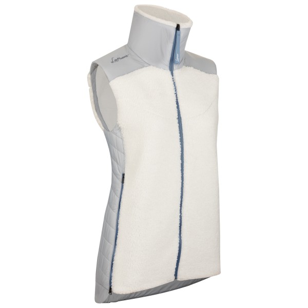 LaMunt - Women's Sophia Cozy Hybrid Vest - Fleeceweste Gr 34 weiß/grau von LaMunt