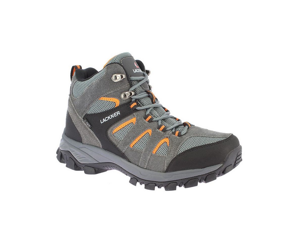 Lackner Outdoor Unisex Wanderschuh Lake TX grau-orange Outdoorschuh Lackner Outdoor Unisex Wanderschuh Lake TX grau-orange Outdoorschuh von Lackner