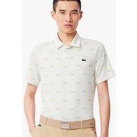 Lacoste AOP Crocodile Print Halbarm Polo weiß Lacoste AOP Crocodile Print Halbarm Polo weiß von Lacoste