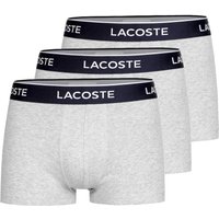 Lacoste Boxer Short 3er Pack Herren in silber, Größe: XL von Lacoste