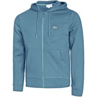 Lacoste Brushed Sweatjacke Herren Blaugrau - Xxl von Lacoste