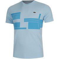 Lacoste Djokovic T-Shirt Herren in hellblau, Größe: L von Lacoste