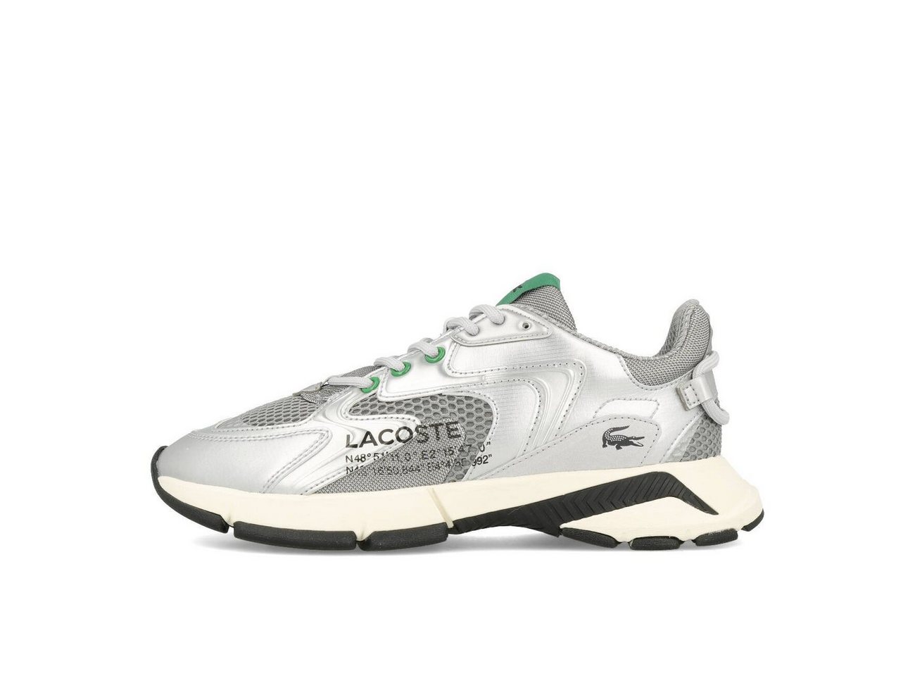 Lacoste Lacoste L003 Neo 124 3 SMA Herren Grey Silver EUR 46.5 Sneaker Lacoste Lacoste L003 Neo 124 3 SMA Herren Grey Silver EUR 46.5 Sneaker von Lacoste