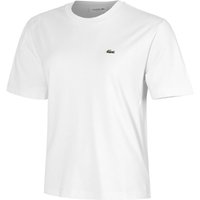 Lacoste Relaxed Fit Plain Soft T-Shirt Damen in weiß, Größe: 36 Lacoste Relaxed Fit Plain Soft T-Shirt Damen in weiß, Größe: 36 von Lacoste