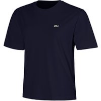 Lacoste Relaxed Fit Plain Soft T-shirt Damen Dunkelblau - 40 von Lacoste