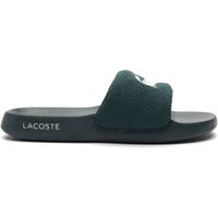 Lacoste Serve Slide 1.0 Badelatschen Herren in dunkelgrün, Größe: 42 von Lacoste