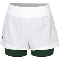 Lacoste Shorts Damen in weiß, Größe: 40 Lacoste Shorts Damen in weiß, Größe: 40 von Lacoste