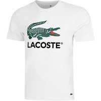 Lacoste T-Shirt Herren in weiß, Größe: XL von Lacoste